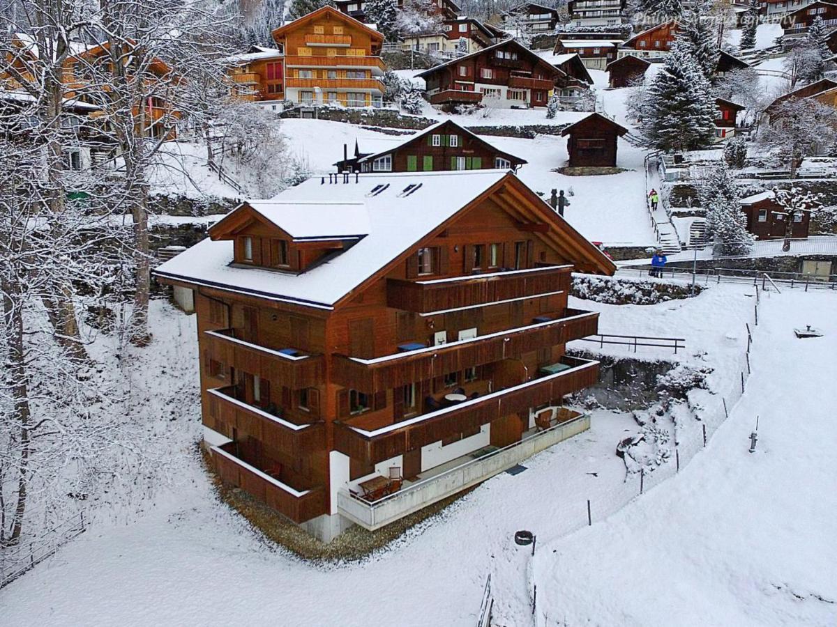 Apartment Roossihuus By Interhome Wengen Esterno foto